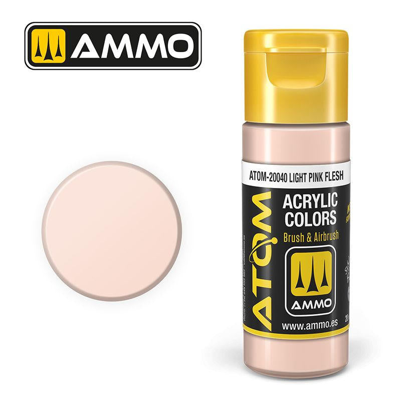 MiG Ammo ATOM COLOR Light Pink Flesh (20040) 