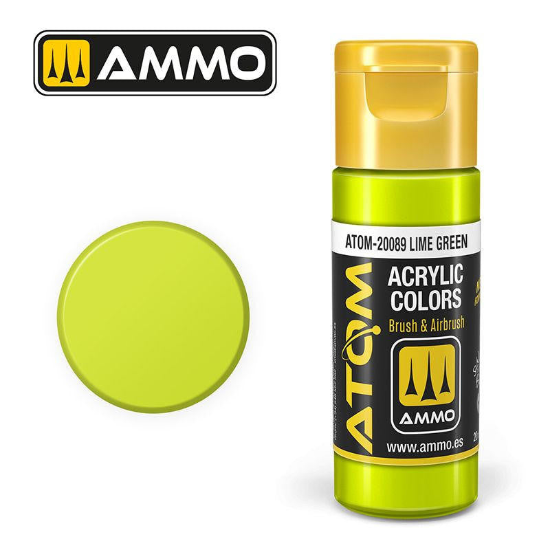 MiG Ammo ATOM COLOR Lime Green (20089) 