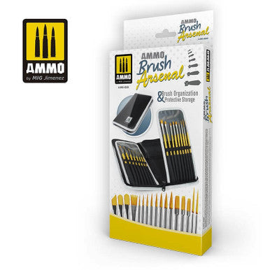 Brush Arsenal & Organizer (17 Brushes) 8580