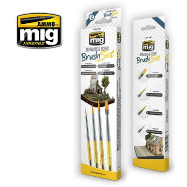 Diorama & Scenic Brush Set 7601
