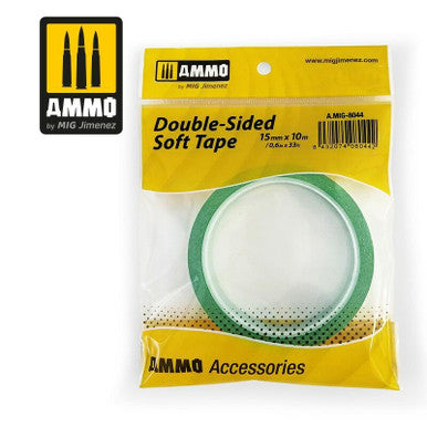 Double-Sided Soft Tape 15mm x 10m Roll 8044