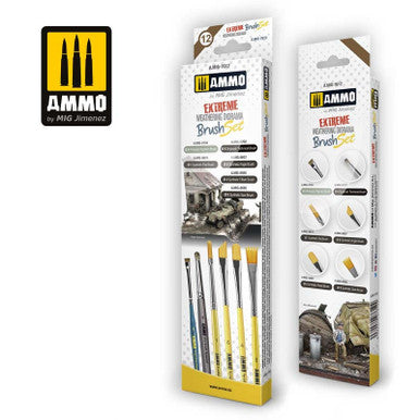 Extreme Weathering Diorama Brush Set 7612