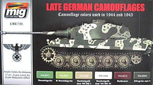 MiG Ammo Late German Camouflages