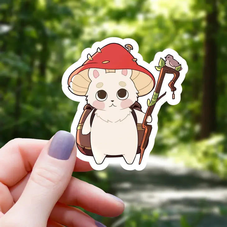 Mimic Gaming Co Bear Druid RPG Class Sticker 