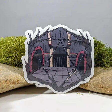 Mimic Gaming Co The Darkest Dungeon Depths D20 Dice Sticker 