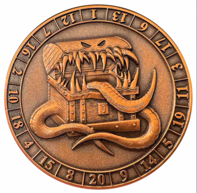 Dice Coins - D20 Mimic
