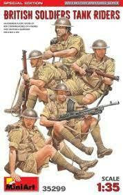1/35 British Tank Riders 35299