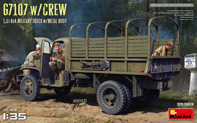 1/35 G7107 4x4 Cargo Truck Metal Body 35383