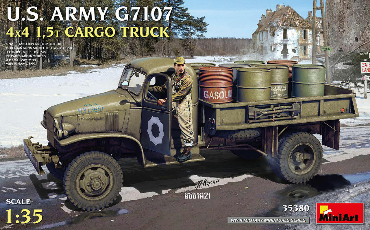 MiniArt 1/35 G7107 US Army Cargo Truck 35380