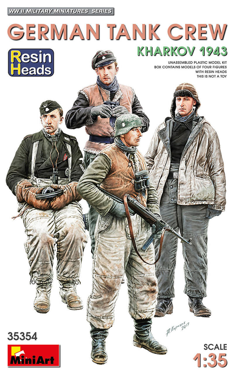 MiniArt 1/35 German Tank Crew Kharkov 1943 35354 