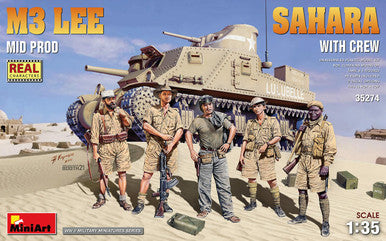 1/35 M3 Lee Mid "Sahara" With Crew 35274