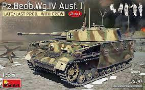 MiniArt 1/35 Panzer IV AusfJ w/Crew 35344