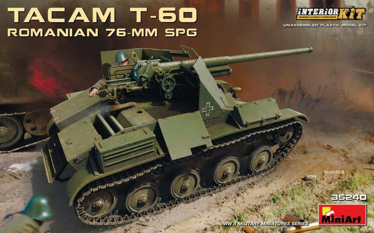 MiniArt 1/35 Romanian SPG Tacam Interior Kit 35240