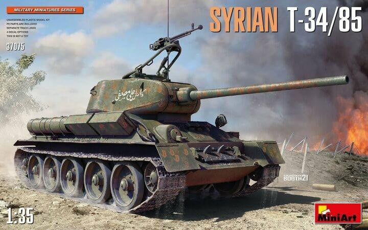 MiniArt 1/35 T-34/85 Syrian 37075
