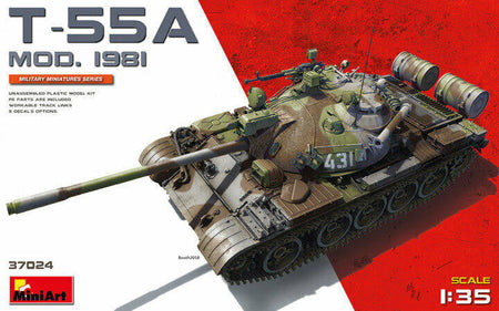 MiniArt 1/35 T-55A Mod 1981 37024