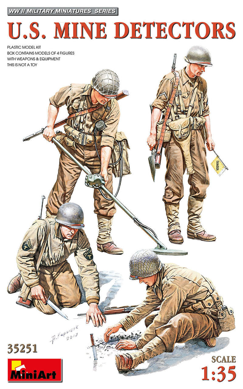 MiniArt 1/35 US Mine Detectors WW2 35251