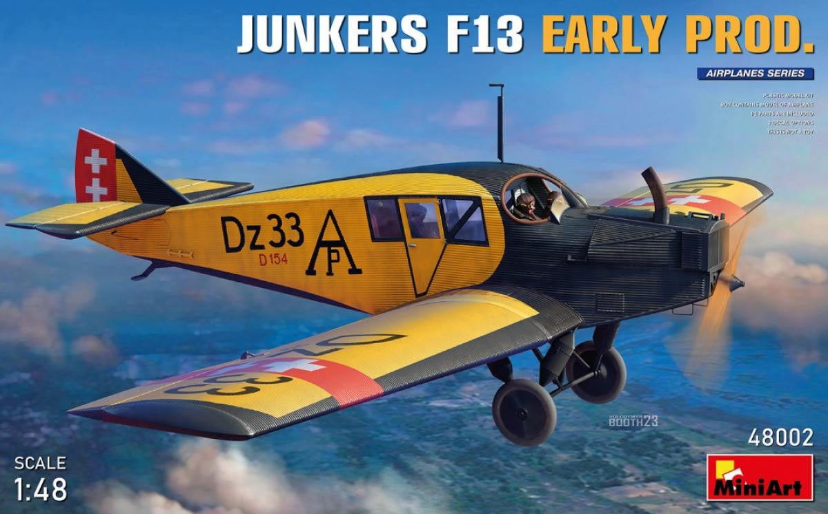 MiniArt 1/48 Junkers F.13 Early 48002 