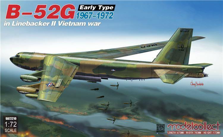 ModelCollect 1/72 B-52G Stratofortress Vietnam Linebacker II 72210