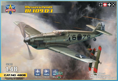 Modelsvit 1/48 Messerschmitt Bf109D-1 4806