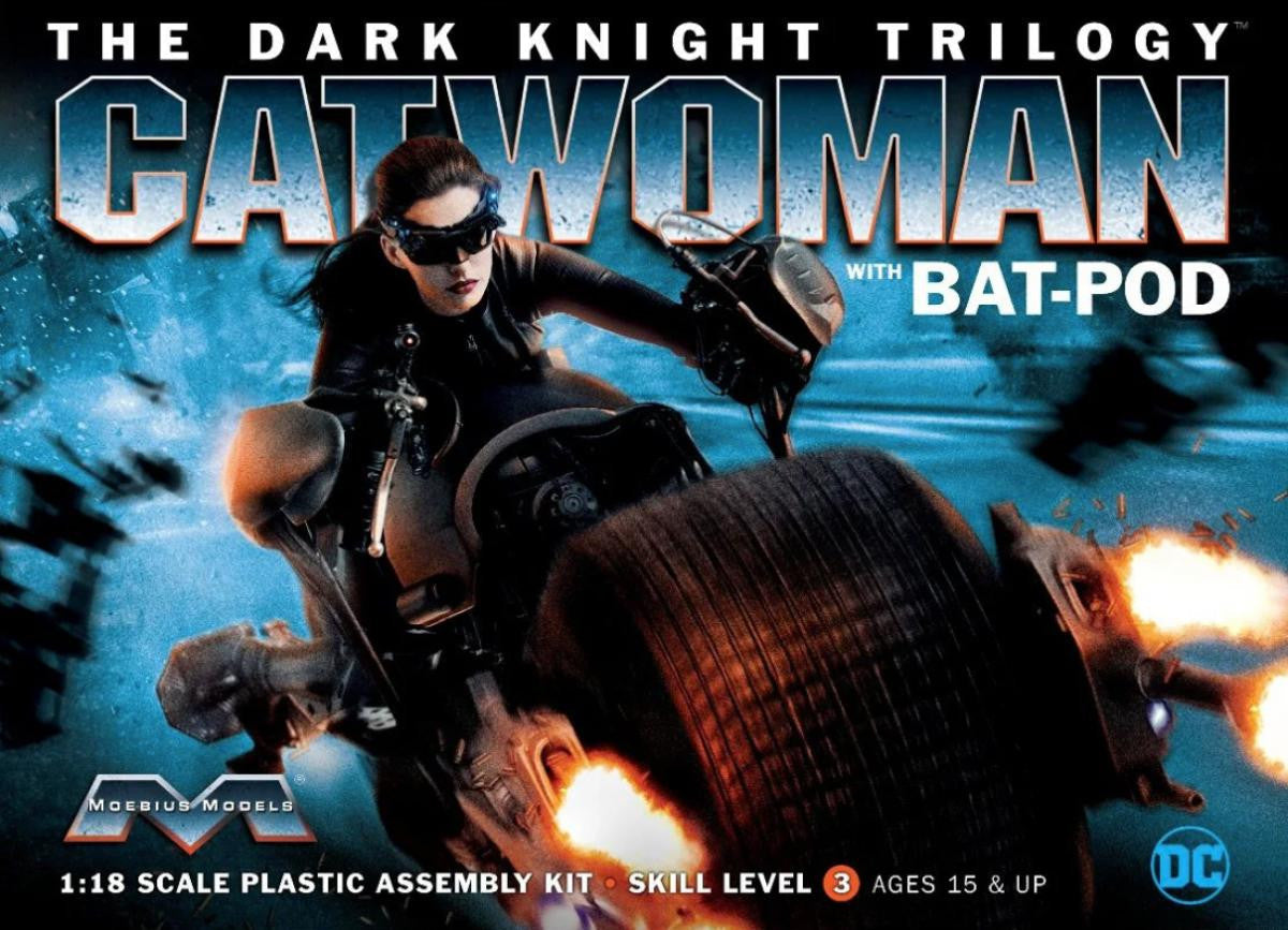 Moebius 1/18 Catwoman with Bat-Pod 938 