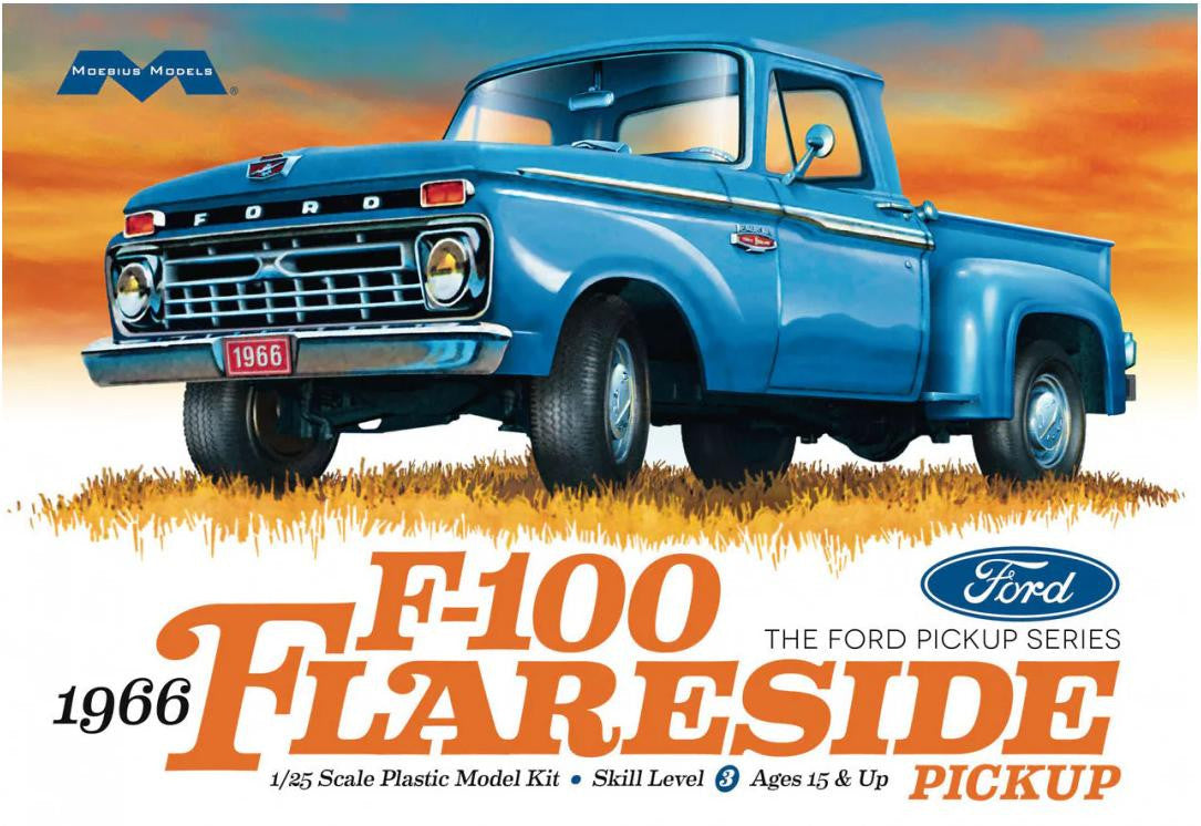 Moebius 1/25 1966 Ford F-100 Flareside 1232 