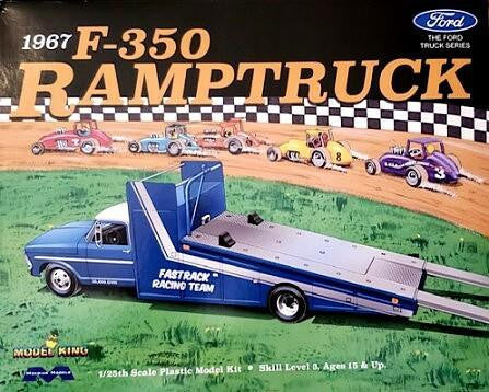 Moebius 1/25 1967 Ford F350 Ramp Truck 2587