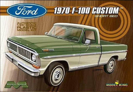 Moebius 1/25 1970 Ford F100 Custom Cab 2-Wheel Dr LtdEd 1228