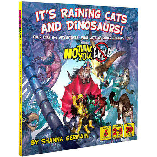 Monte Cook Games No Thank You Evil RPG It`s Raining Cats and Dinosaurs