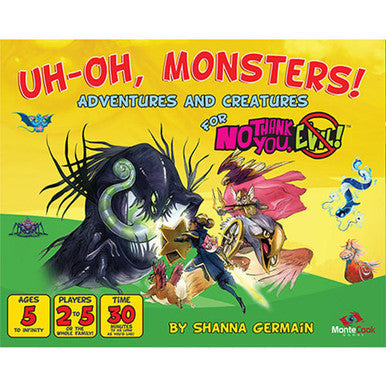 No Thank You, Evil: Uh-Oh, Monsters!