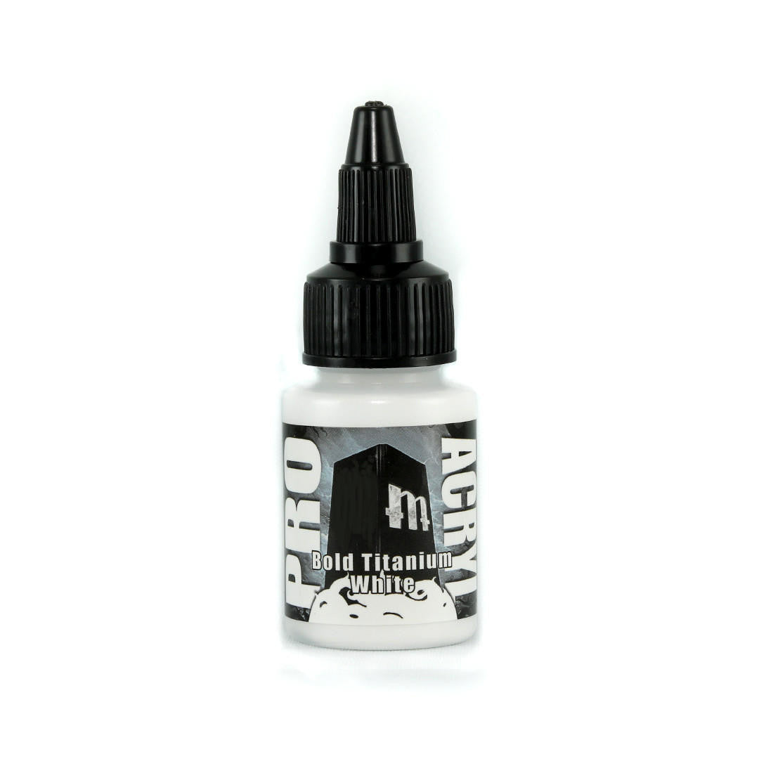 Monument Hobbies Pro Acryl Bold Titanium White 001 
