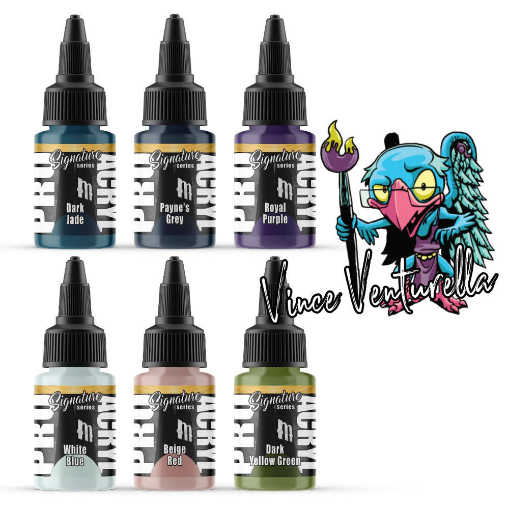 Monument Hobbies Pro Acryl Signature Series Set 1 - Vince Venturella 