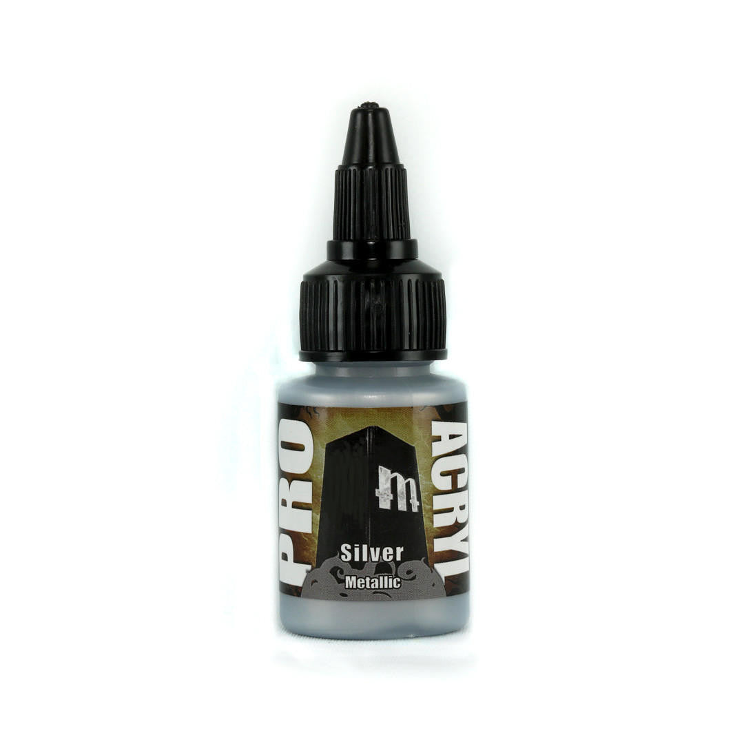 Monument Hobbies Pro Acryl Silver 025 