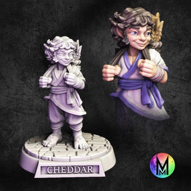 Cheddar the Halfling Townsfolk