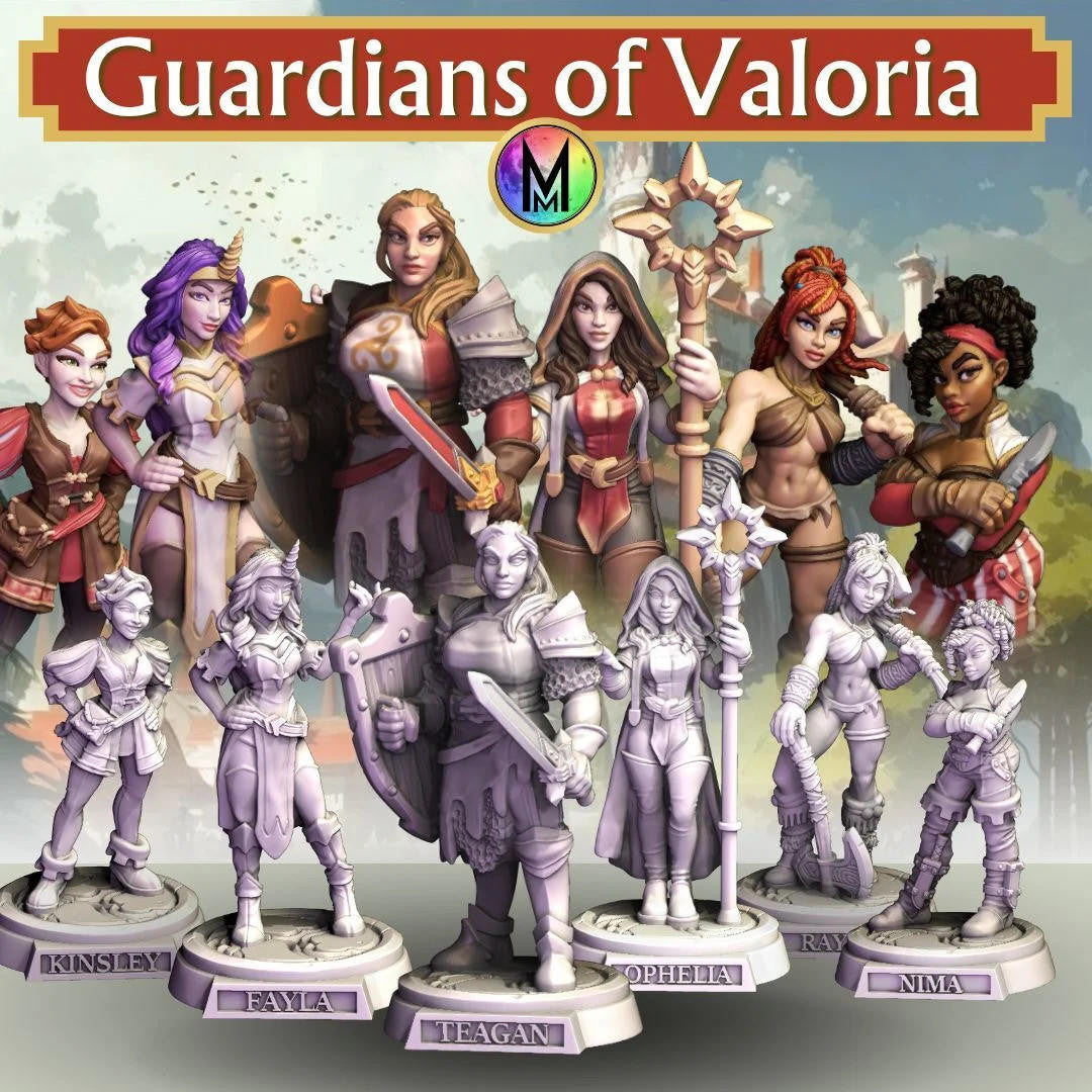Moonlight Minis Guardians of Valoria Book Box 