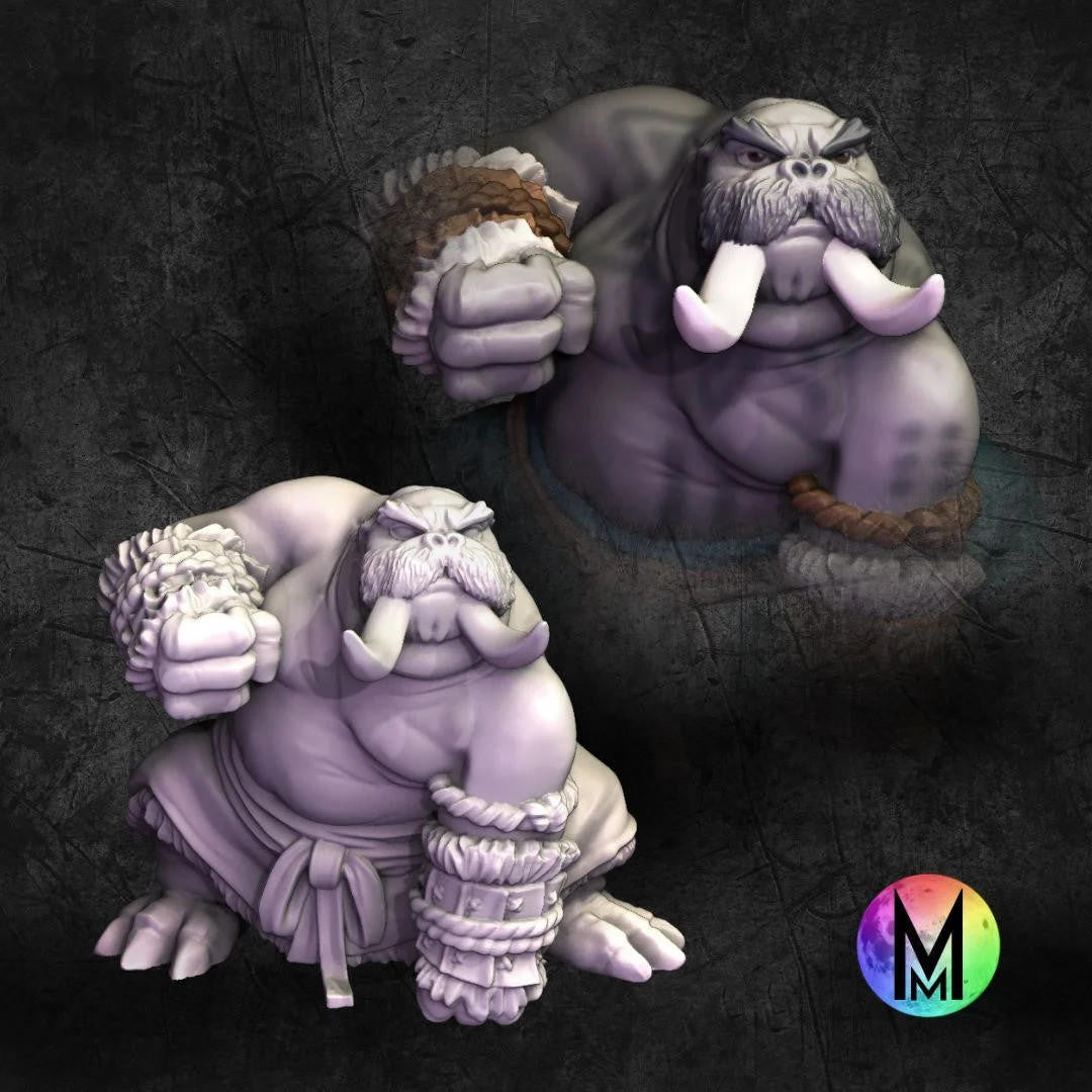 Moonlight Minis Morusian Monk/Brawler 