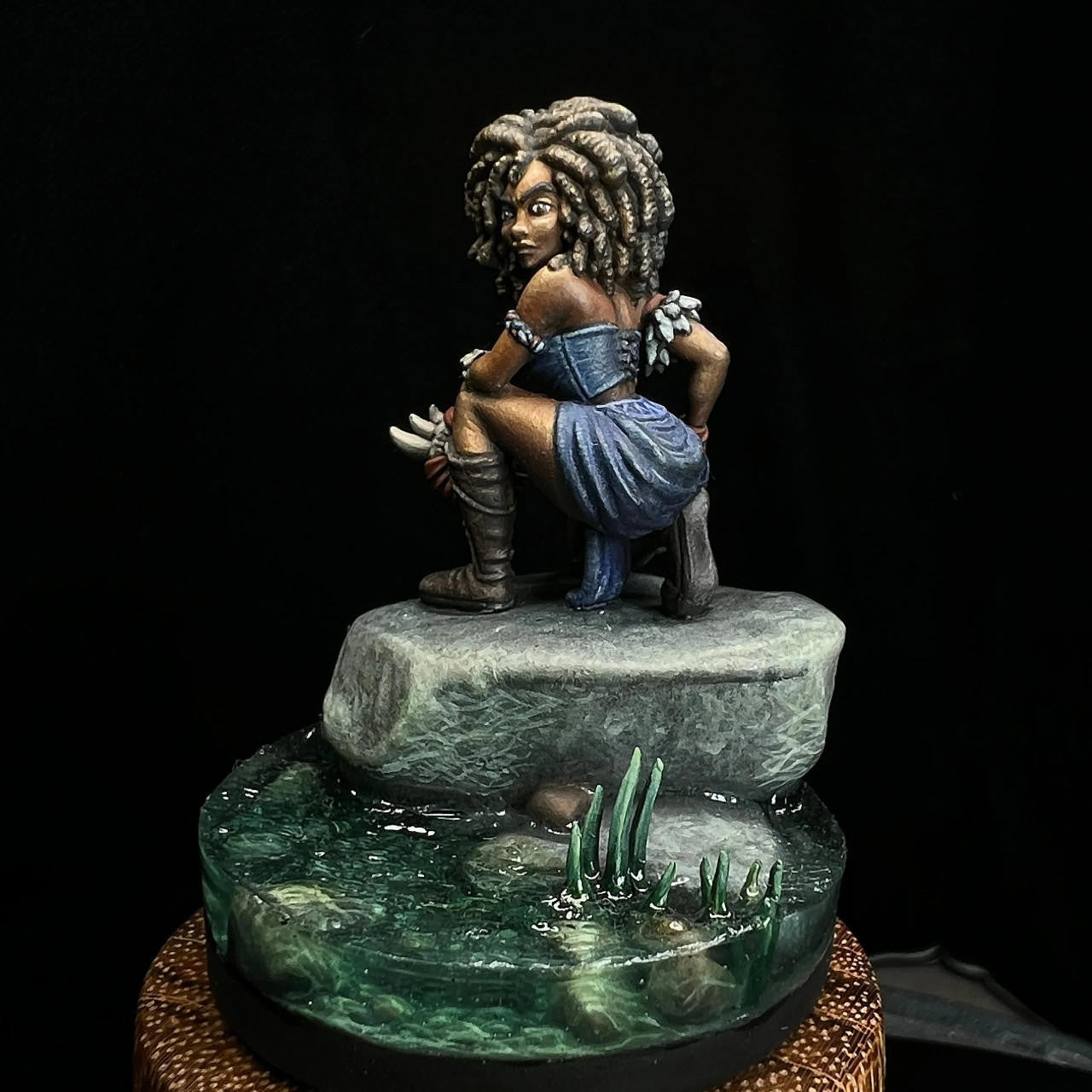 Moonlight Minis Zariah  the Zulu Ranger (Based) 