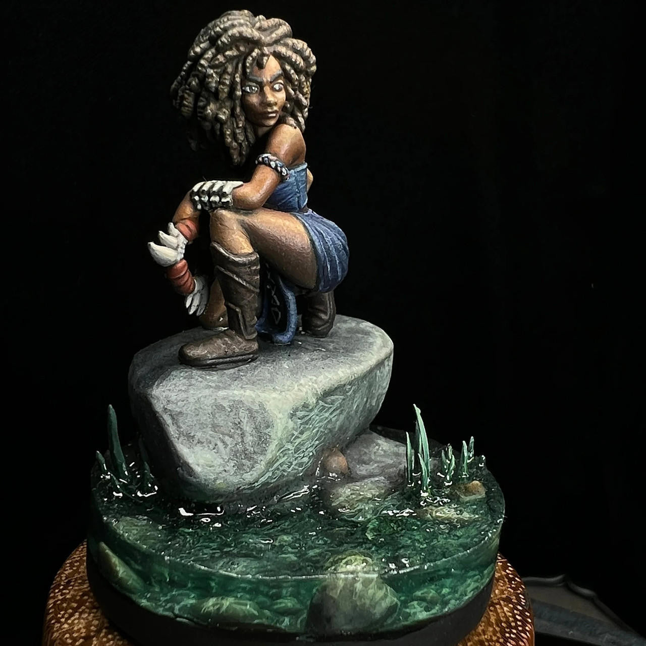 Moonlight Minis Zariah  the Zulu Ranger (Based) 