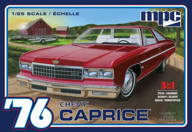 1/25 1976 Chevy Caprice w/Trailer 963M