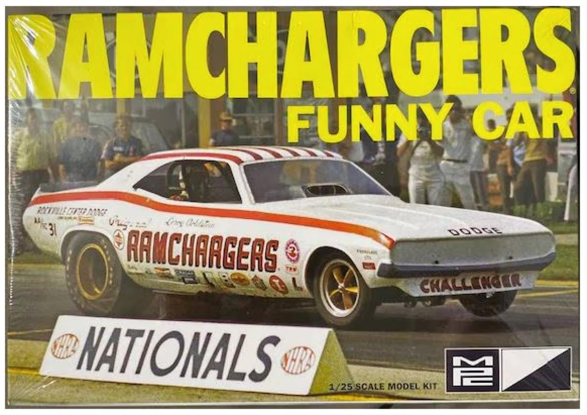 MPC 1/25 Ramchargers Dodge Challenger Funny Car 964 