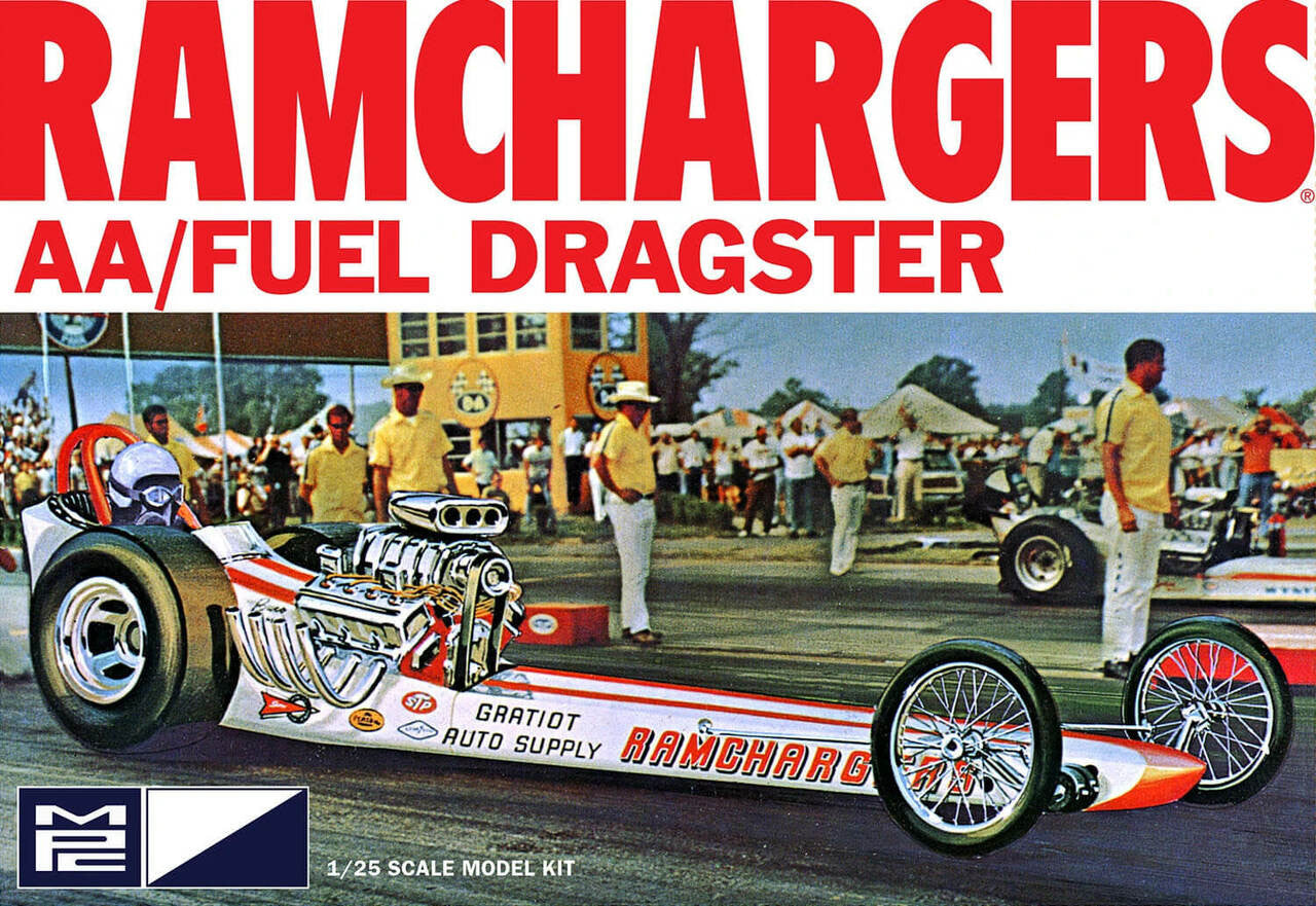 MPC 1/25 Ramchargers Front Engine Dragster 940