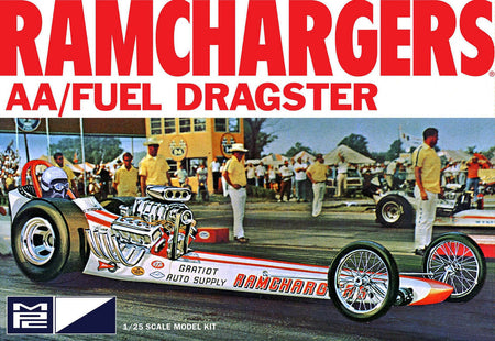 MPC 1/25 Ramchargers Front Engine Dragster 940