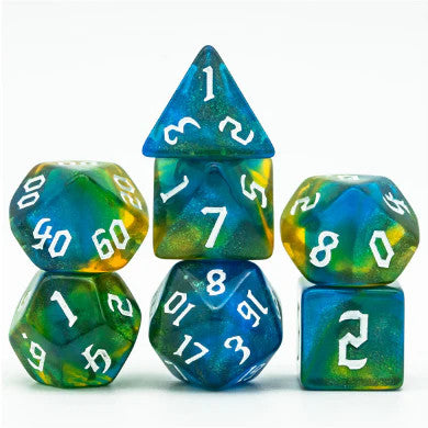 Nature Elemental RPG Dice Set