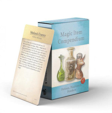 D&D RPG: Magic Item Compendium Deck - Potions, Poultices & Powders (5E)