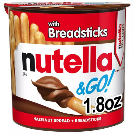 NutellaUSA Nutella & Go! Hazelnut Spread & Breadsticks - 1.8oz 
