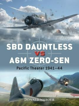 SBD Dauntless vs A6M Zero DUE115