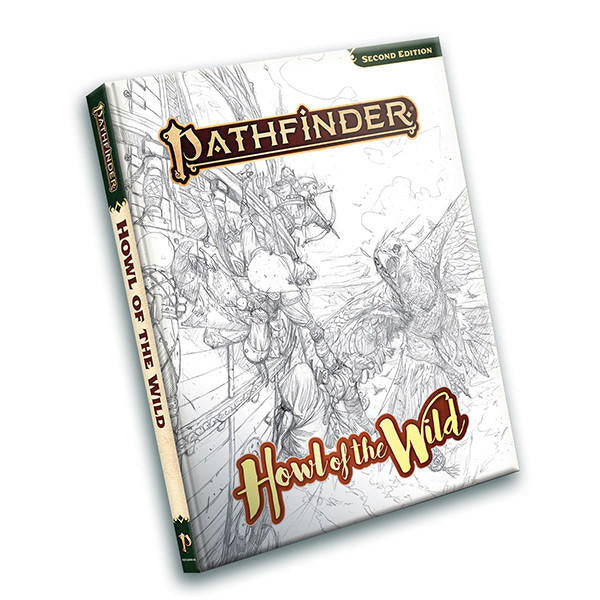 Paizo Publishing Pathfinder 2E: Howl of the Wild (Sketch Cover) 