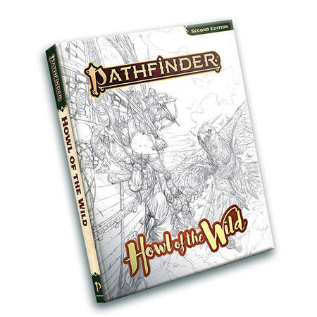Paizo Publishing Pathfinder 2E: Howl of the Wild (Sketch Cover) 