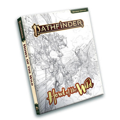 Pathfinder 2E: Howl of the Wild (Sketch Cover)