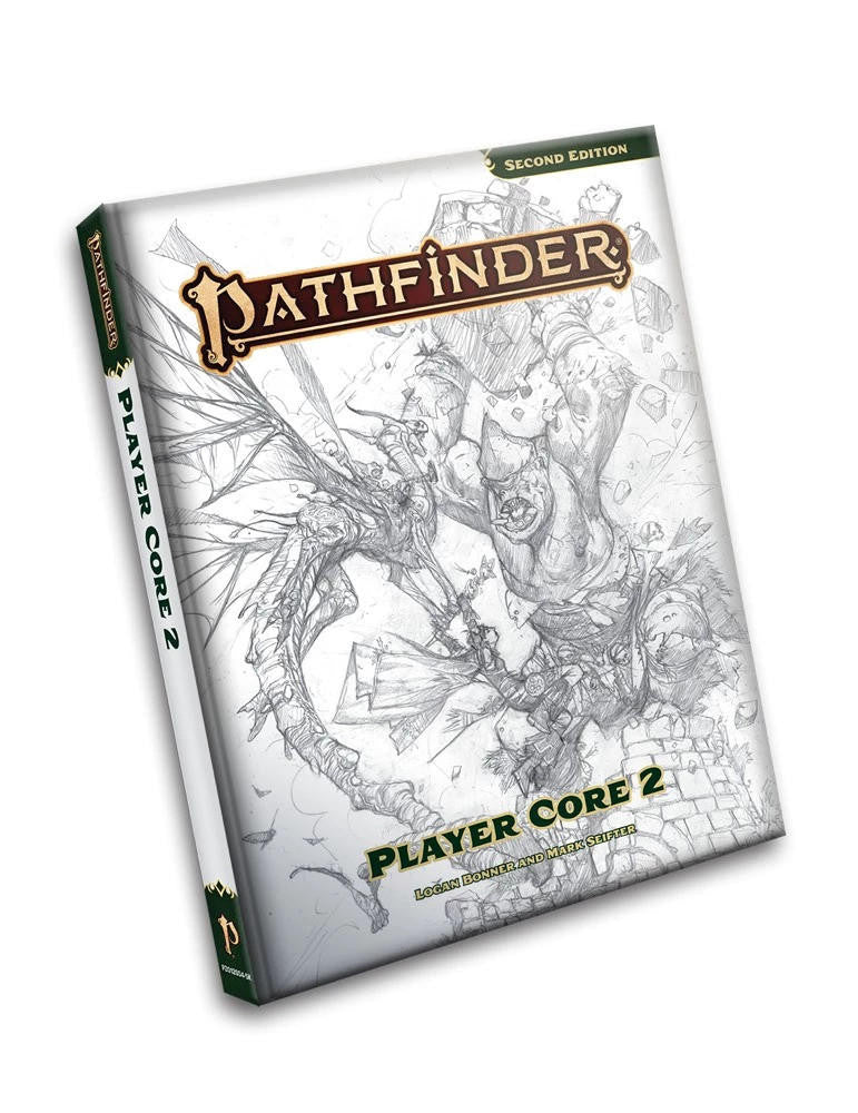 Paizo Publishing Pathfinder 2E: Player Core 2 Remastered (Sketch Cover) 