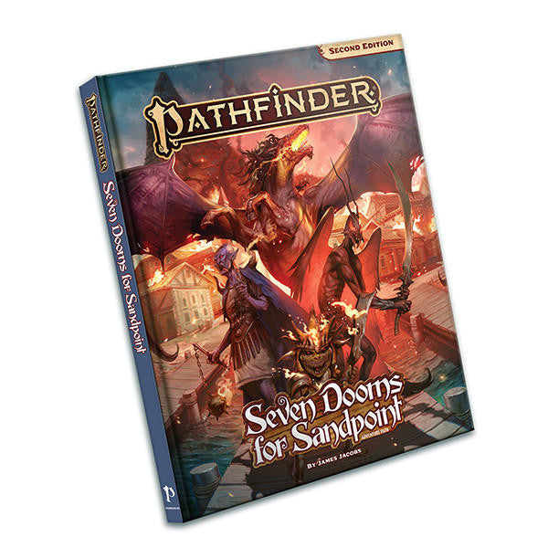 Paizo Publishing Pathfinder RPG, 2e: Adventure Path: Seven Dooms for Sandpoint, Hardcover Edition 